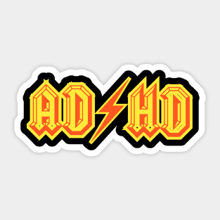 AD/HD Sticker